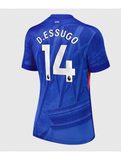 Zenske Futbalové oblečenie Chelsea Dario Essugo #14 2025-26 Krátky Rukáv - Domáci Zenske Futbalové oblečenie Chelsea Dario Essugo #14 2025-26 Krátky Rukáv - Domáci